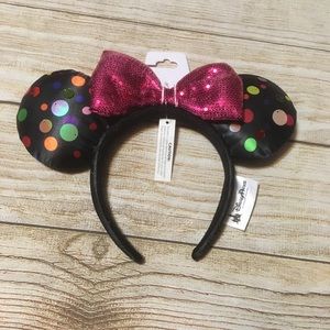 Disney Minnie Mouse Rock the Dots Ears Headband